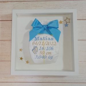 Cuadro Bebé con profundidad PERLA